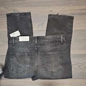 Maurices Charcoal Original Fit Crop Jeans
